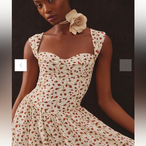 Reformation Taiga Floral Print Dress *NWT* - Picture 4 of 7